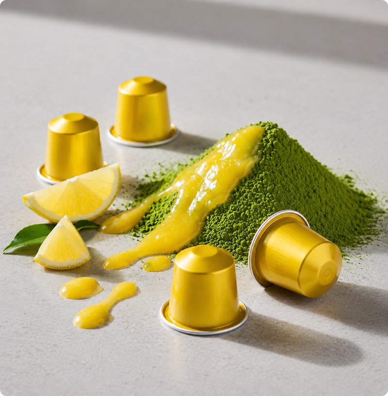 Lemon Ceremonial Matcha Capsules