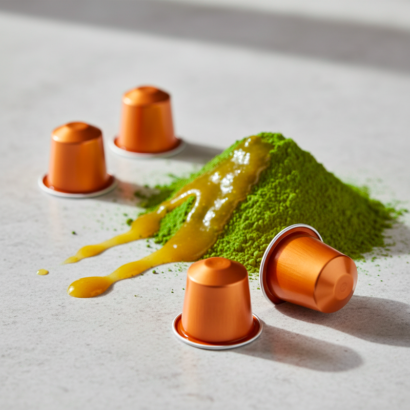 Peach Ceremonial Matcha Capsules
